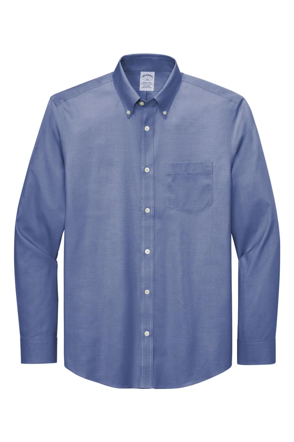Brooks Brothers Wrinkle-Free Stretch Pinpoint Shirt