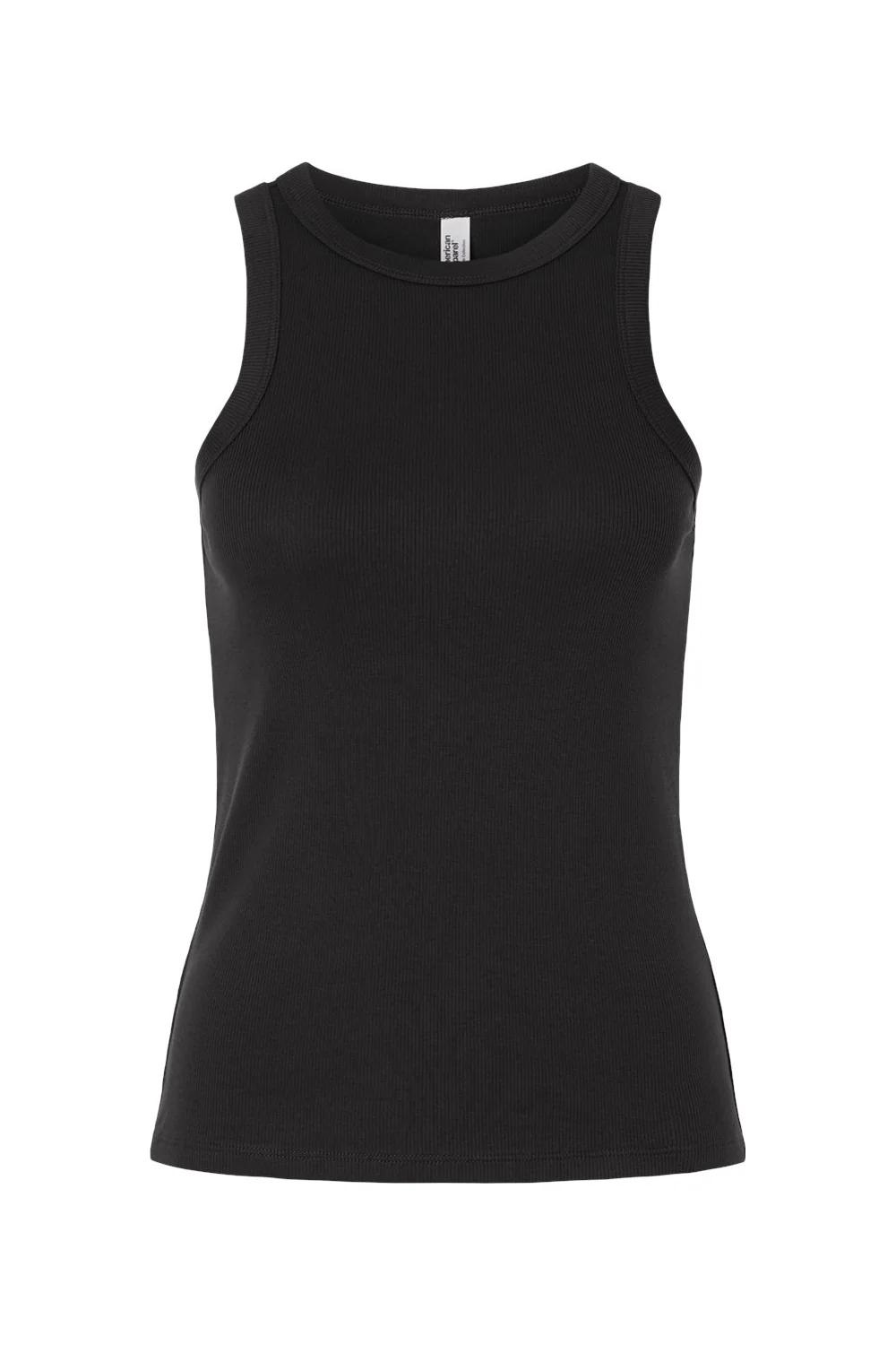 American Apparel Women's Baby Rib Fitted Tank
